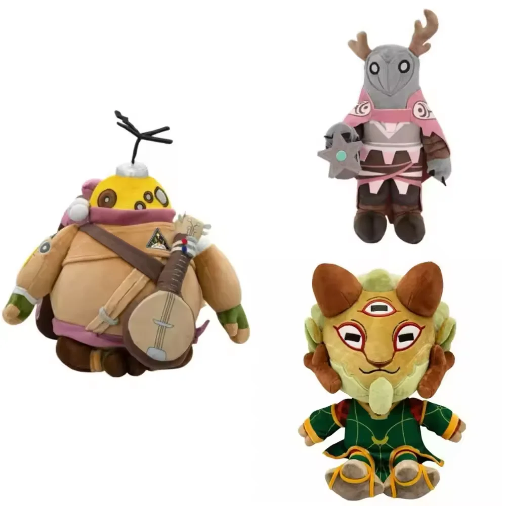 

New O-Outer Wilds Inhabitant Plush Toy Nomai Plushies Traveller Soft Stuffed Doll Game Peripherals Room Decoration Birthday Gift
