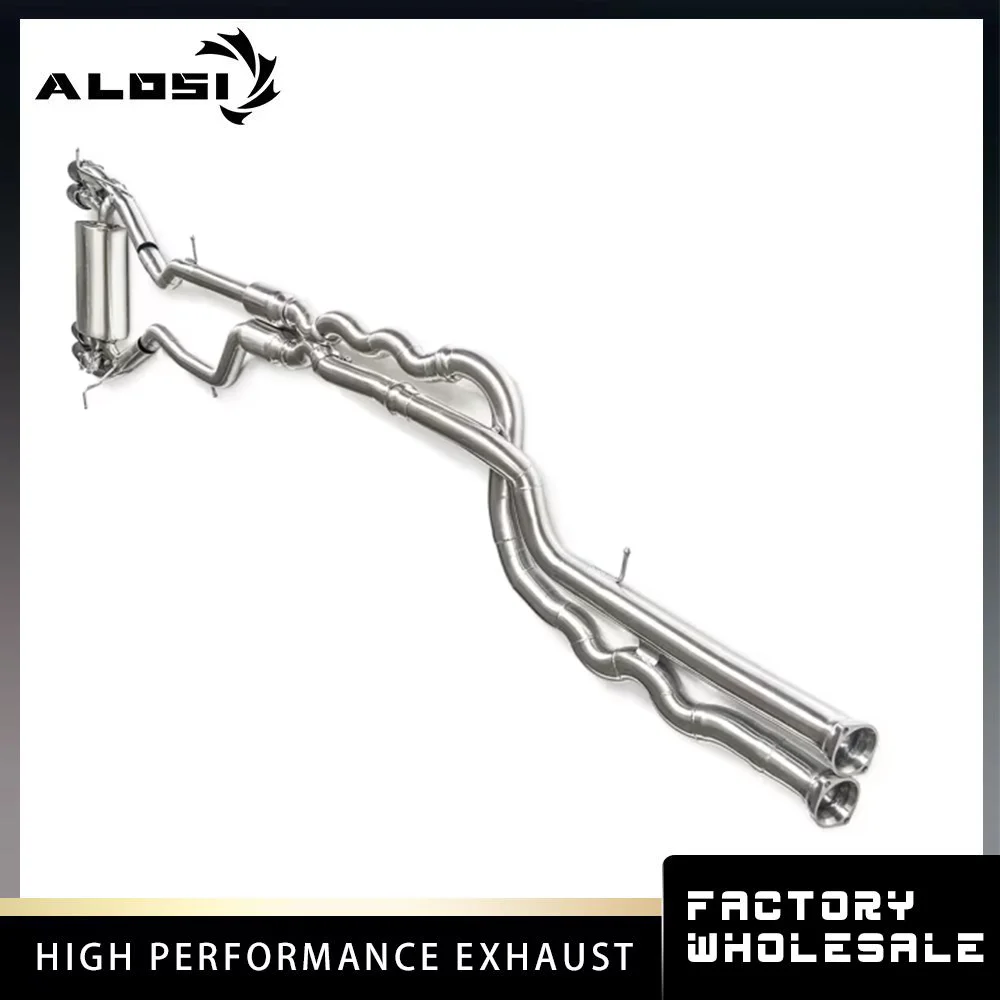Cat-back exhaust system for BMW M3 F80 F82 3.0T 2014-2019 high-performance smart valve exhaust system