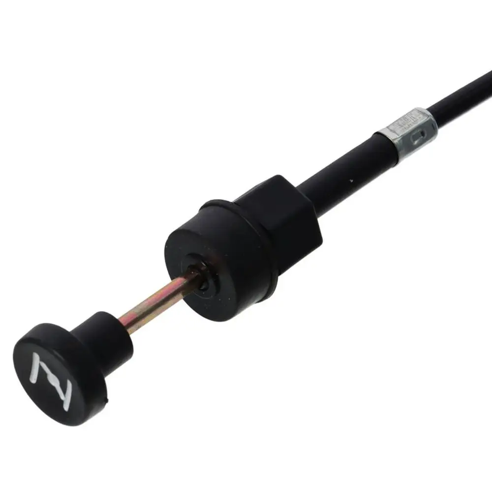 الطول: 29 بوصة دراجة نارية دفع سحب خنق كابل التحكم البلاستيك والمعدن اللون: كابل خنق أسود ATV المكربن خنق كابل #2