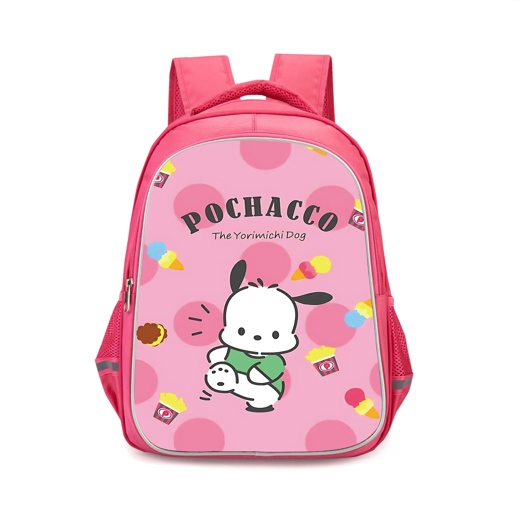 Cute Cartoon Pochaccos Child Backpacks Girls Student Birthday Gift School Bags Camping Durable Rucksack