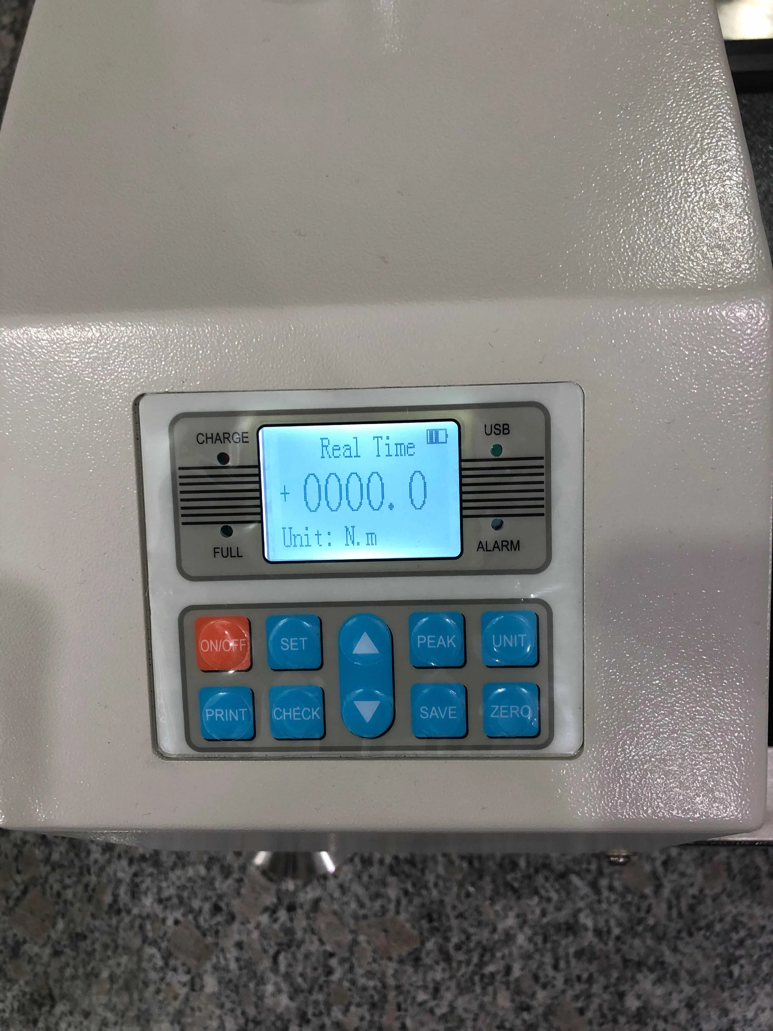 Digital Display 1000N.m Torque Wrench Calibrator with 4 Adapters for Torsion Tester Equipment