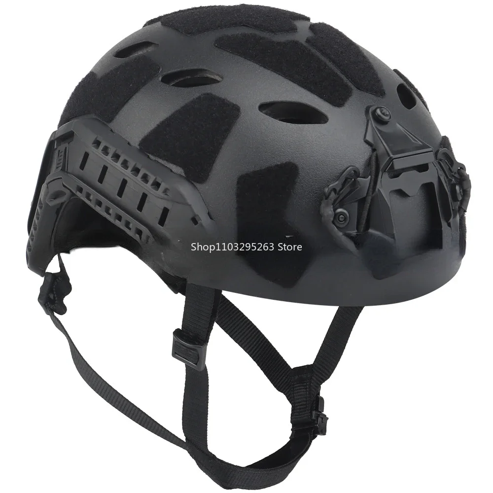 Outdoor Climbing Tactical FAST Helmet With Hole Helmet Crash Riding  RESCUE Helmet