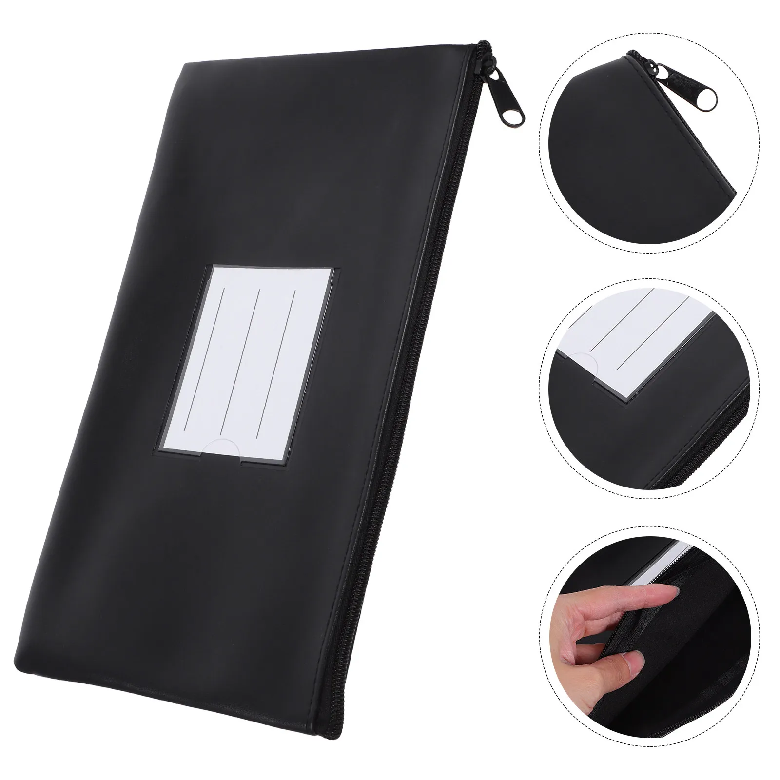 6pcs-waterproof-money-pouch-with-zipper-cash-holder-bill-organizer-document-storage-travel-wallet-small-money-bag-for-coins-and