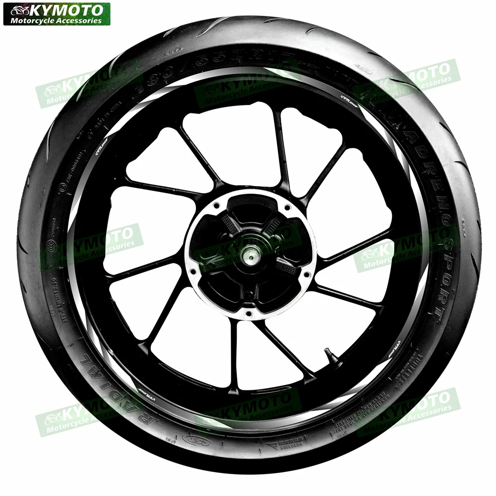 

For Honda VTR1000F VTR 1000F motorcycle accessories new 17 inch fairing wheel decals reflective wheel rim sticker decoration