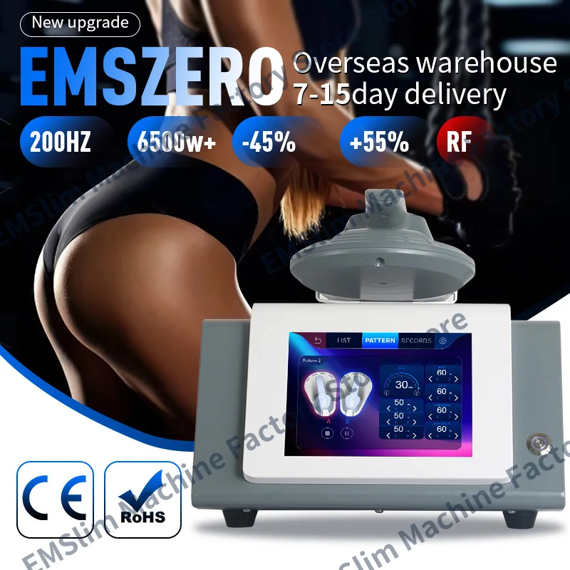 

EMSzero Professional NEO RF Machine EMS Body Slimming Sculpting Fat Burning Nova Electromagnetic Sculpt Muscle Stimulator 2025