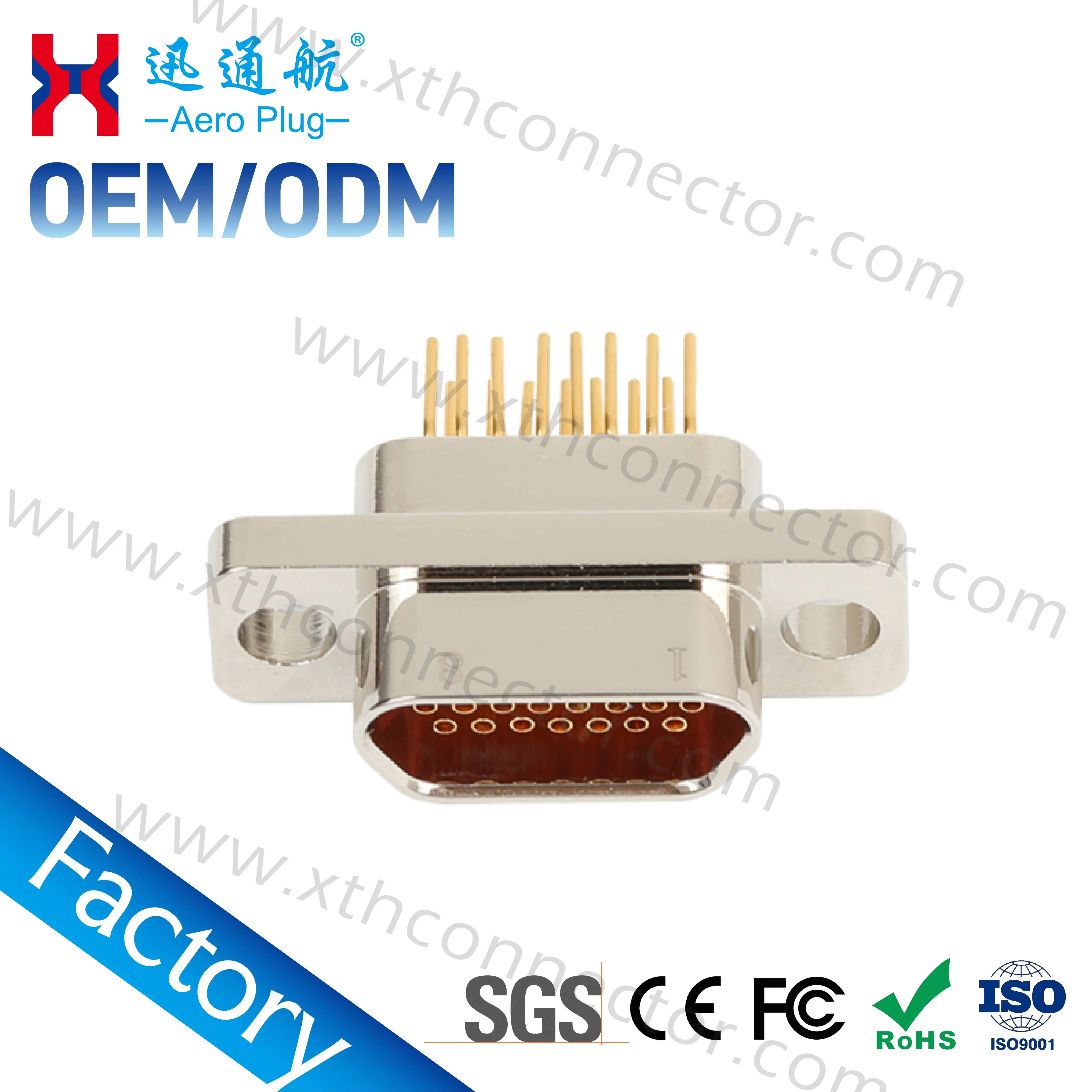 J30J-15TJN-J J30J-15ZKN-J J30J Micro Rectangular Electrical Connector Vertical Installation PCB Connector Micro D Without wire