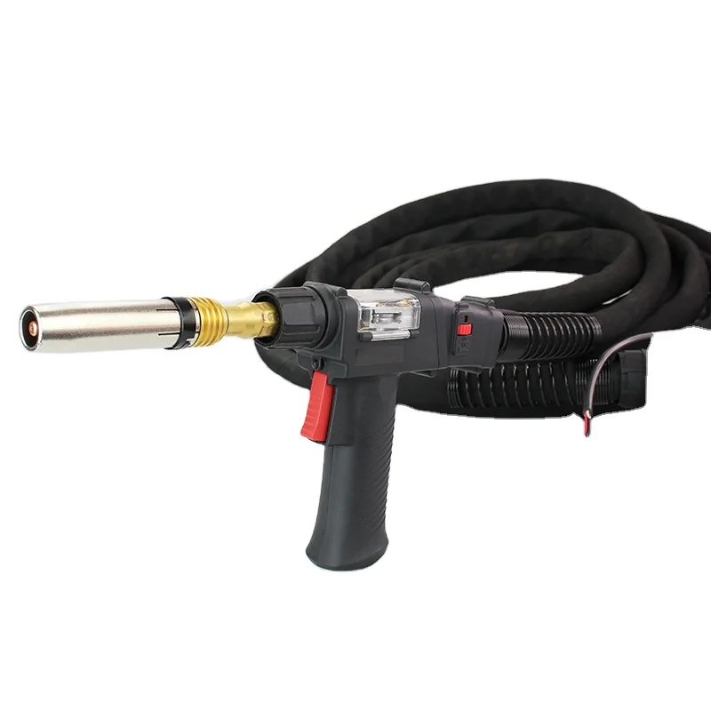 

INWELT 2024 CE Gas Cooled 300Amp Euro Aluminum Push Pull MIG Gun for Stainless Steel/MAG/MIG/Al Welding