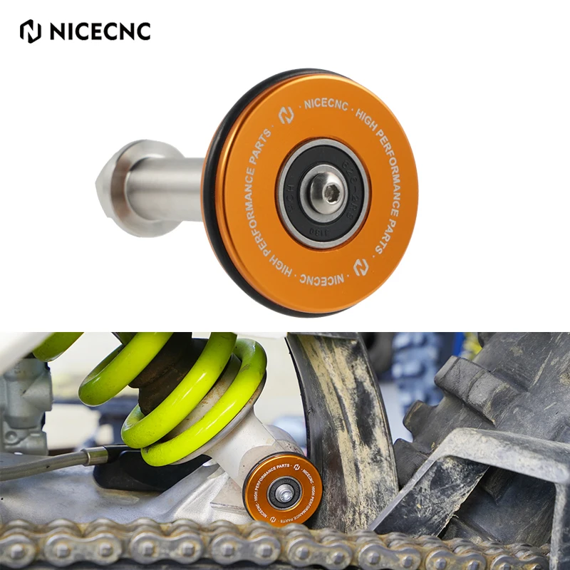 

NICECNC PDS Swingarm Saver Protector Roller For KTM 150 250 300 EXC XCW 6 Days TPI 250 350 450 500 EXCF XCFW 6 Days 2017-2022
