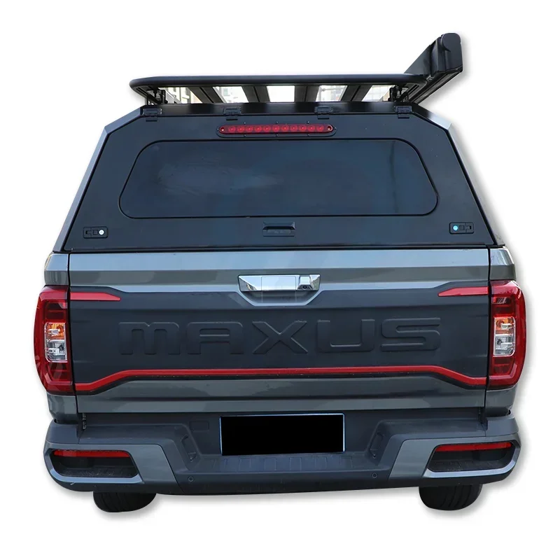 مخصص خفيفة الوزن الصلب المزدوج Cadf4x4 التقاط شاحنة المظلة الصلبة مع رف الأمتعة #3