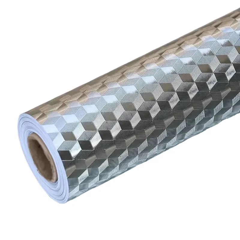 

Kitchen sticker stove countertop self adhesive thickened cabinet moisture proof aluminum foil kitchen high temperature oil