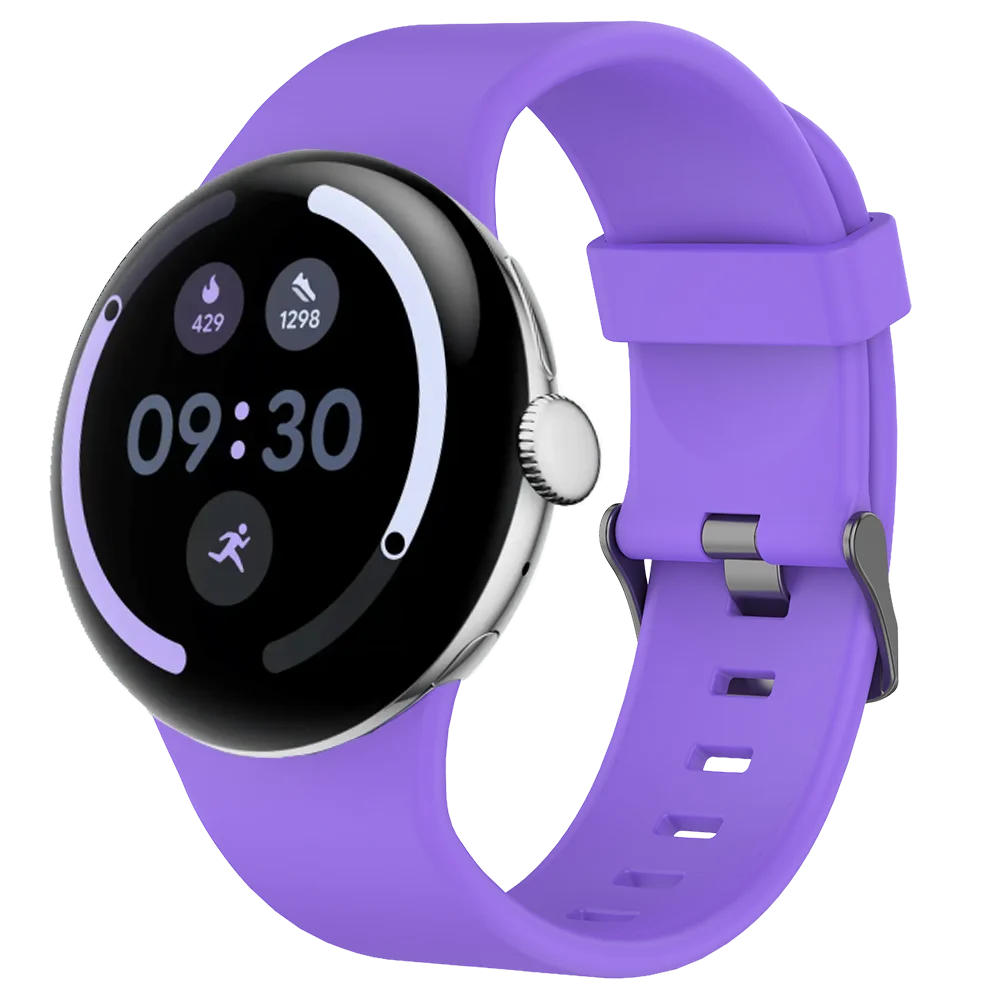 Per Google Pixel 4 3 45mm Band Sport Silicone traspirante Classic Buckle Uomo Donna Cinturino per Google Pixel 4 3 45mm Band