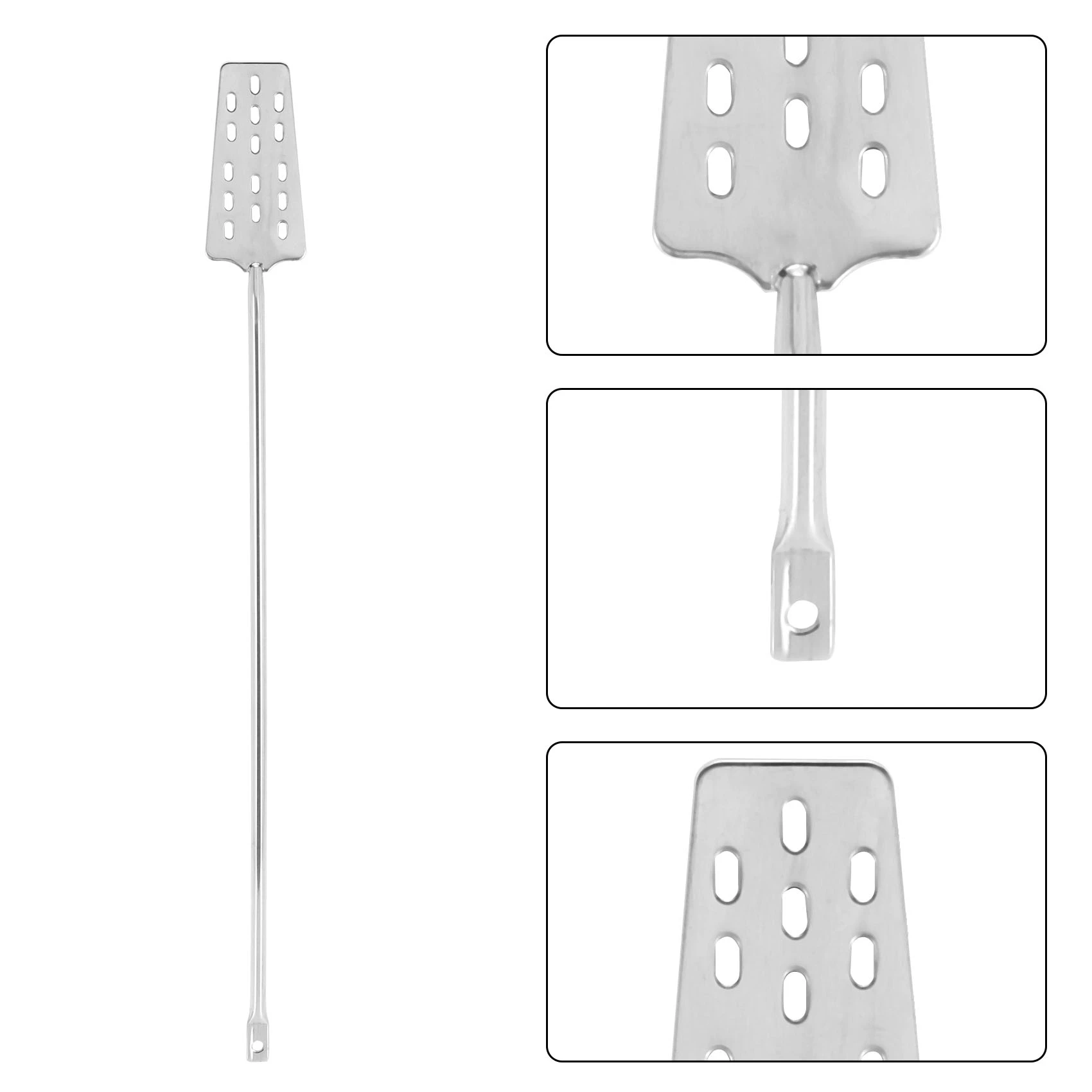 Stainless Steel Mash Tun Mixing Stirrer Paddle Durable for Home Brew Making Optimal Mixing with Hanging Hook