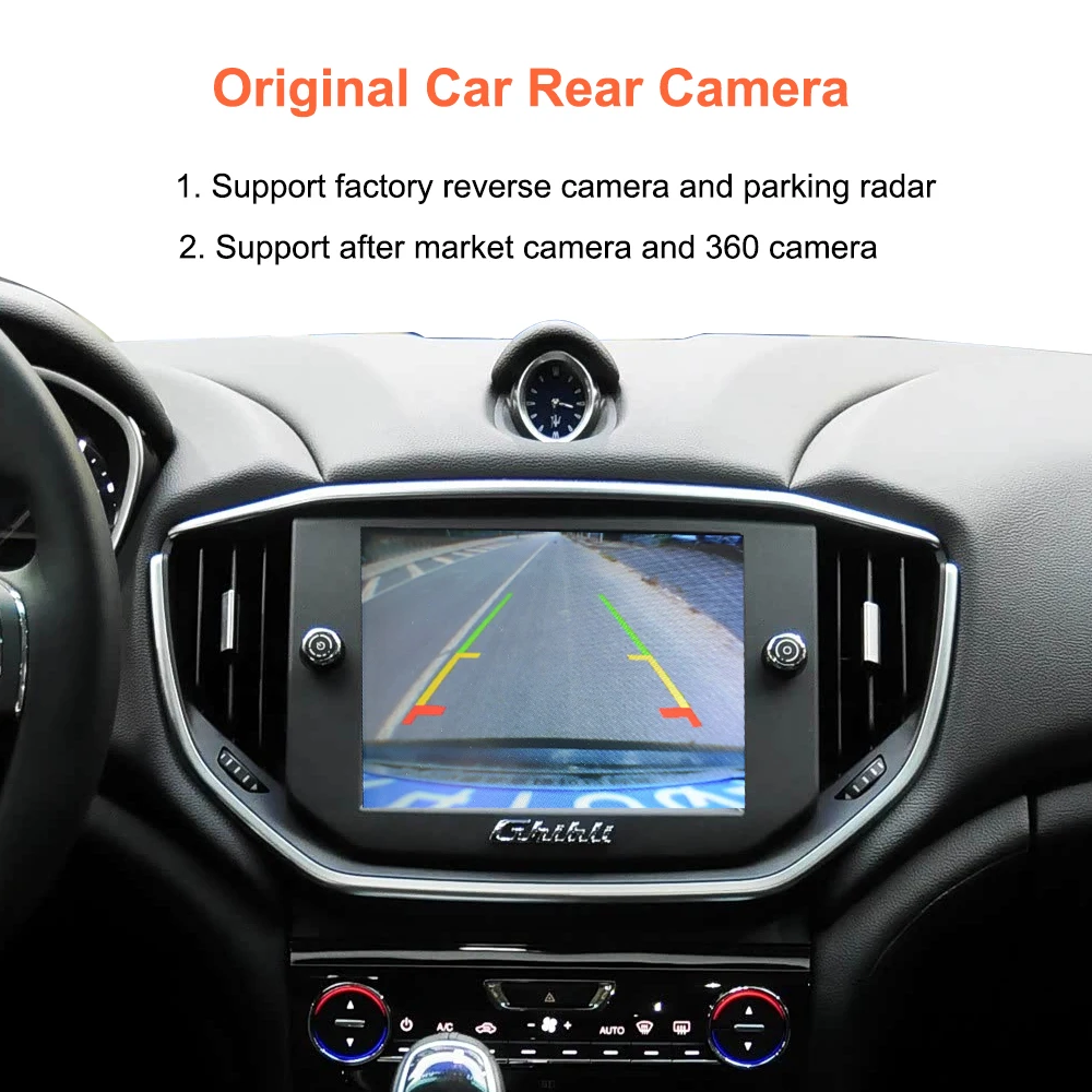 Bonroad Wireless Carplay Android Auto Interface Smart Decoder Box für Maserati Quattroporte Ghibli Airplay Mirror Retrofit Kit – Detail 8