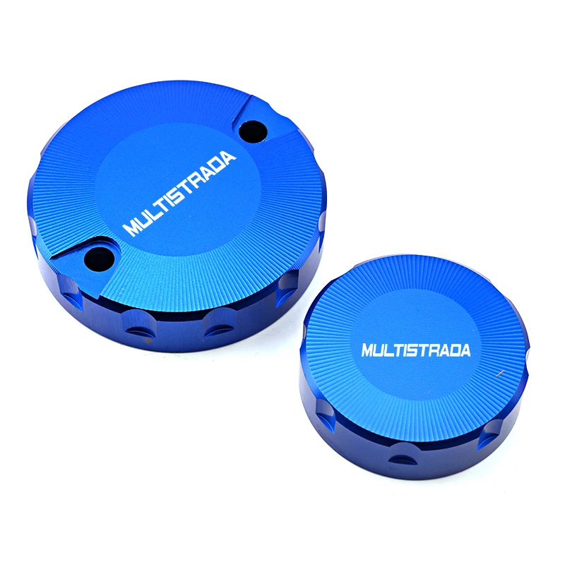 Multistrada Accessories CNC Front Brake Reservoir Fluid Tank Cover For Ducati Multistrada 950 1100 1200 1260 1200S 1260S V2 V4