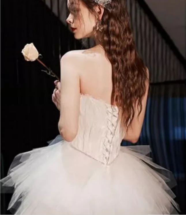 Wit Verenfeest Verjaardagsfeest Podiumkostuum