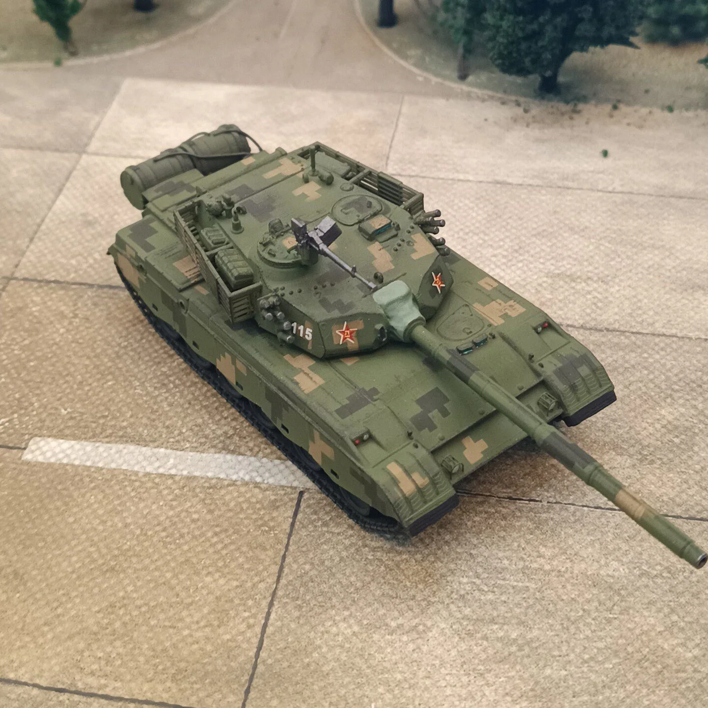 1/72 China Type 96 tank , hand-painted finished model decorative ornament(Ships in 5-6 days)