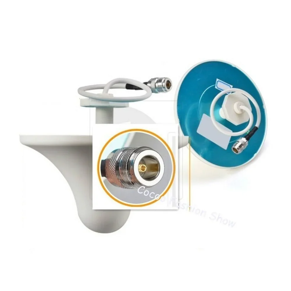 

ZQTMAX Omni Ceiling Antenna 806-2500Mhz for 2g 3g 4g Repeater 900 1800 2100 2600 Signal Booster lte umts Communication Antenna