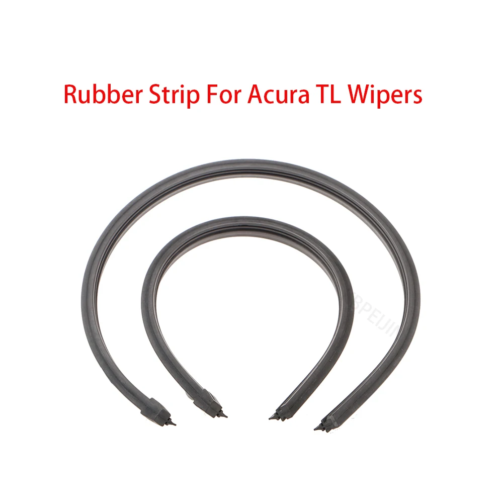 1 Set Wiper Rubber Strip For Acura TL 2011 2013 Wipers Blade Refill 19