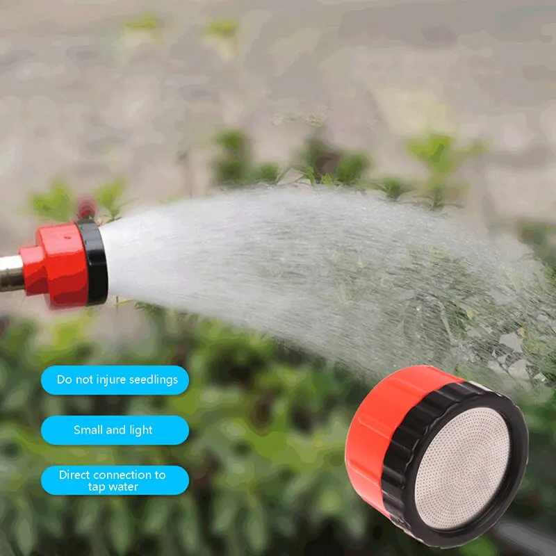 1pc Aço Inoxidável Spray Cabeça para Casa Jardinagem Irrigação 1000 Malha Redonda Plantas Vegetais Jardim Rega Sprinkler