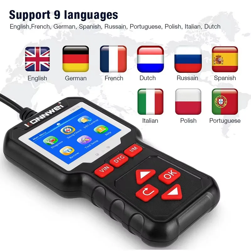 Obd2 Car Scanner Car code reader Obd2 Auto Tools Obd 2 Diagnostic Tool Professional Automotive Scanner Car Code Reader for Auto