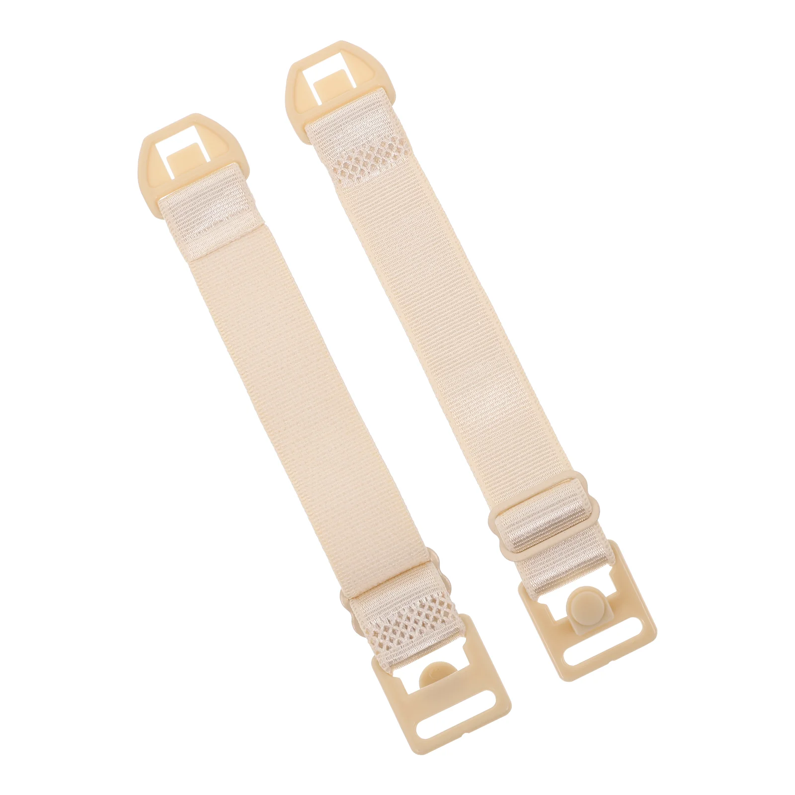 

2 Pcs Adjuster Strap Extenders Band Accessories Breast Pump Size Brassiere Pp Acrylic for