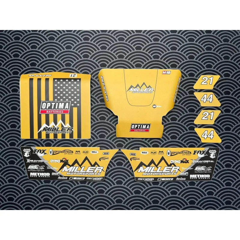 

Metal Body Shell with Painted Sticker Decoration for 1/10 RC Crawler Car VP H10 D1RC H10 VS4-10 Pro Ultra Pipe Rack Upgrade Part