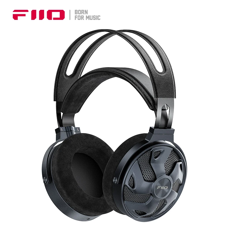 

FiiO FT3 Headphones Open-Back HiFi Earphones 60mm Large Dynamic High-Res Over-Ear Earbuds Beryllium-plated Gasket+DLC Diaphragm