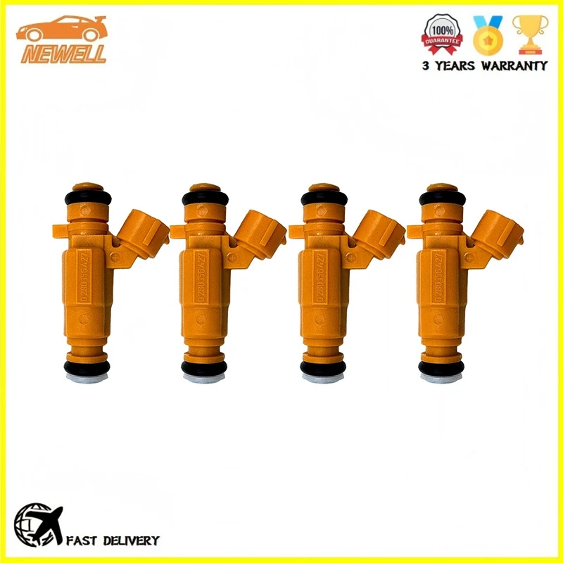 4pcs 0280156427 9684827280 1984H6 KSP0324 Fuel Injector For CITROEN C3 NEMO FIAT FIORINO QUBO PEUGEOT 206 207 BIPPER 1.1 1.4