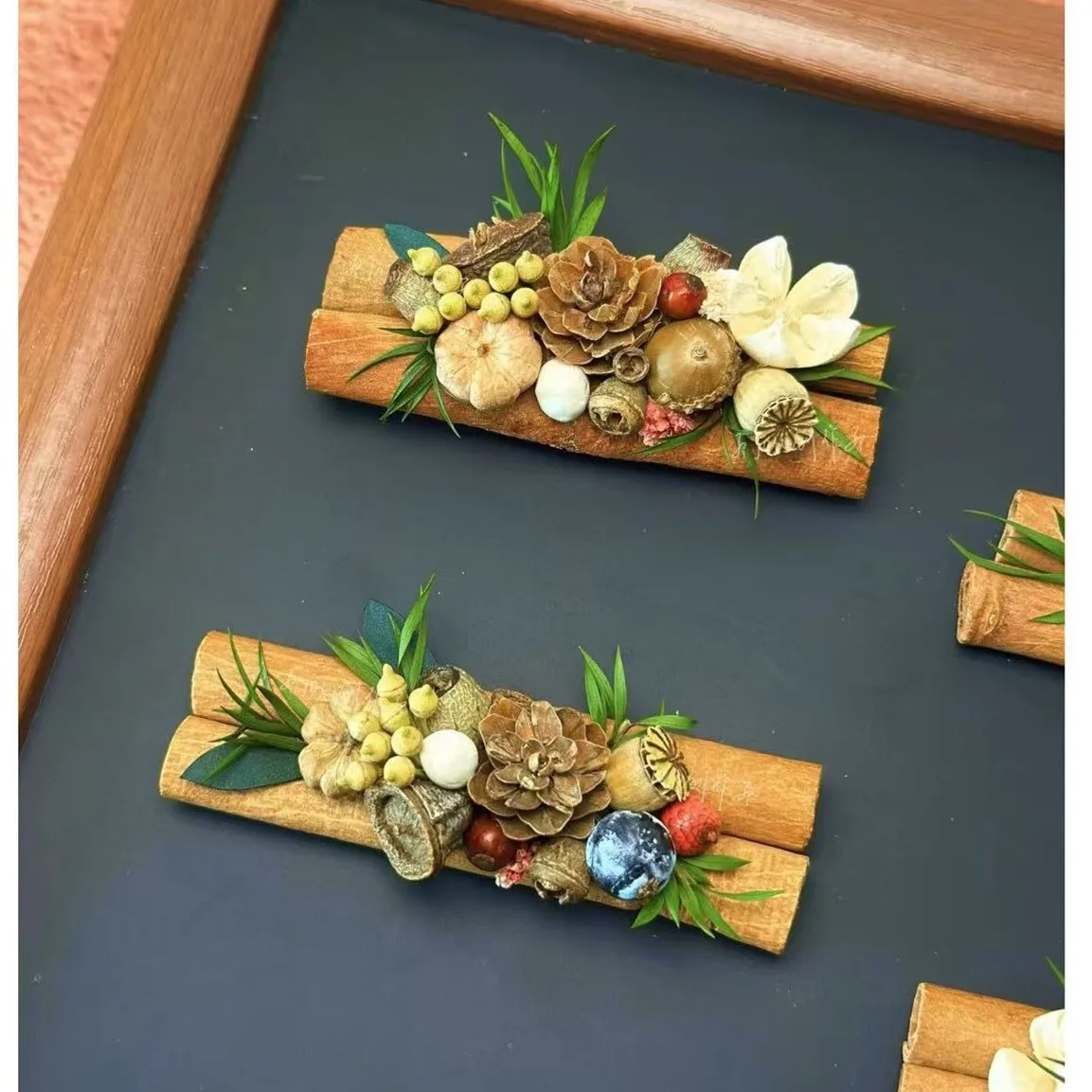 Mushroom Fungi Real Plant DIY Forest Style Fridge Magnet Specimen Gift Home Wall Decor