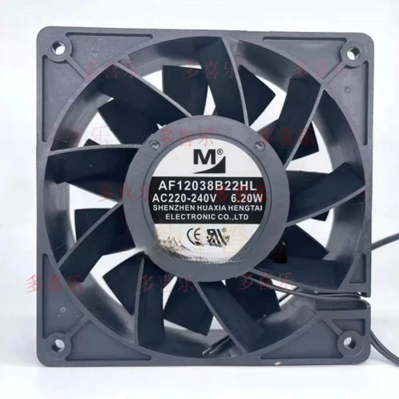 

ZMZM 1 шт. для вентилятора YM M AF12038B22HL AC220-240 В 6,20 Вт 12 см охлаждающий вентилятор для шкафа EC вентилятор
