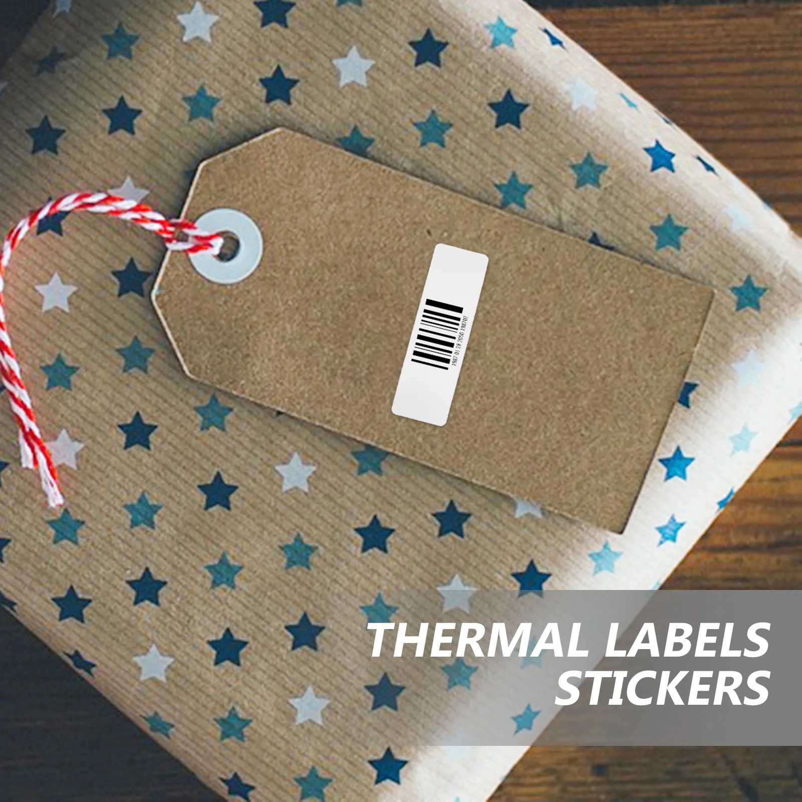 

3 Rolls Self Adhesive Thermal Labels Waterproof Label Paper for Humid Environments Organizing Bins Jars Bottles Label