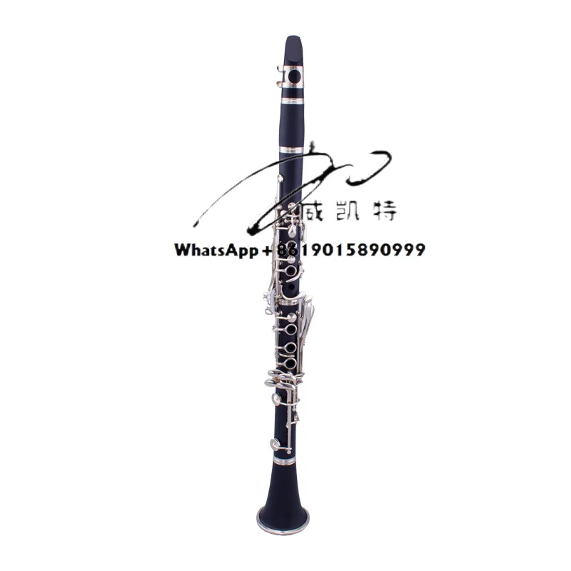 

High Quality Clarinet Barrel Hard Rubber Body, Nickel Plated Color BB Tone