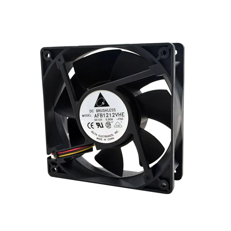 NEW ORIGINAL AFB1212VHE 12V 0.90A 12038 120*120*38mm 12cm COOLING FAN