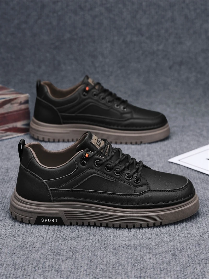 Men's Chef Shoes 2026 New Summer Waterproof Non-slip Kitchen Special Work Shoes Casual Leather Sneakers Breathable round Toe