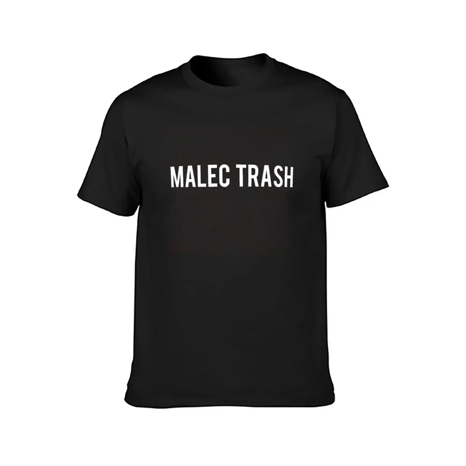 Malec Trash T-Shirt graphic tee shirt tees mens funny t shirts