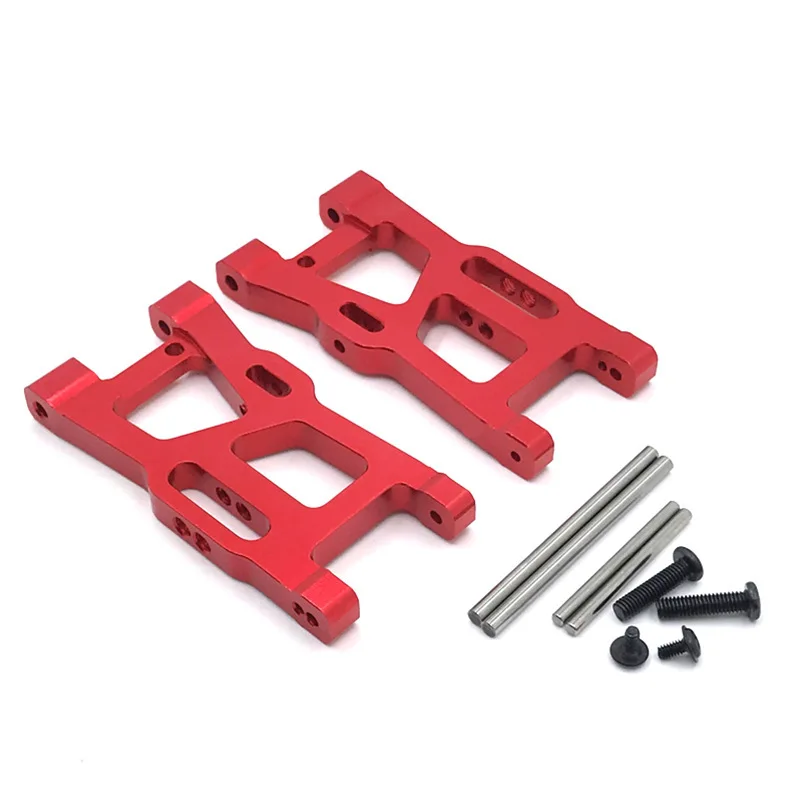 For Wltoys1/14 144001/02/10/16/18 Wltoys1/12 124008 124010 124016/17/18/19RC car metal front swing arm Upgrade parts accessories