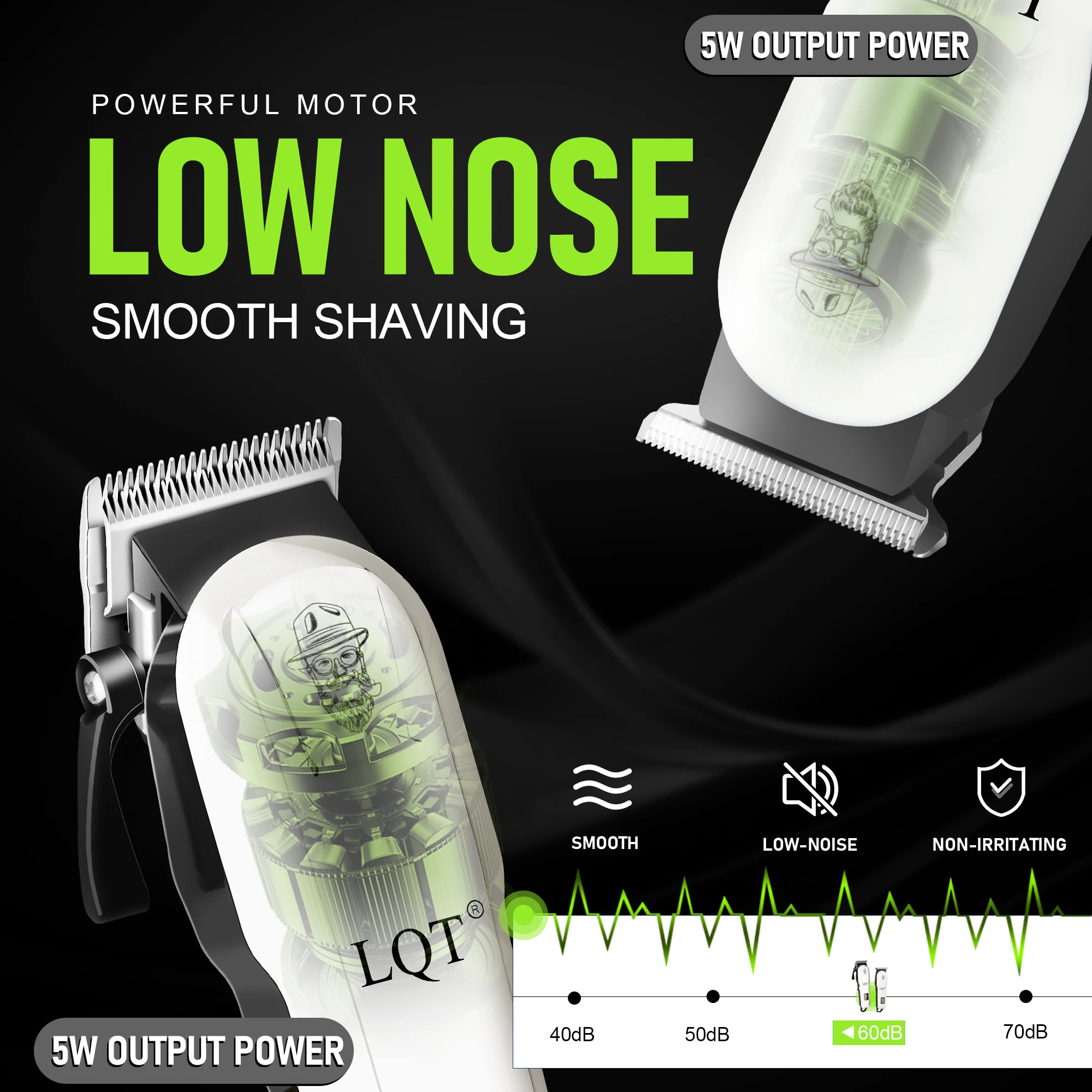 LQT 2pcs Hair Clippers Tools,  - Mens Grooming Tools ulasan dan harga