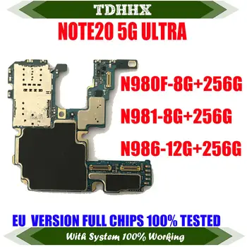 256GB+12GB 或 128GB+8GB 記憶體 適用於 Note 20 5G Ultra N980F N981B N986B N981U N986U 歐版/美版主機板,已解鎖,100% 可用 10 最佳銷售 三星 Note 20 Ultra 顯示器 - №9