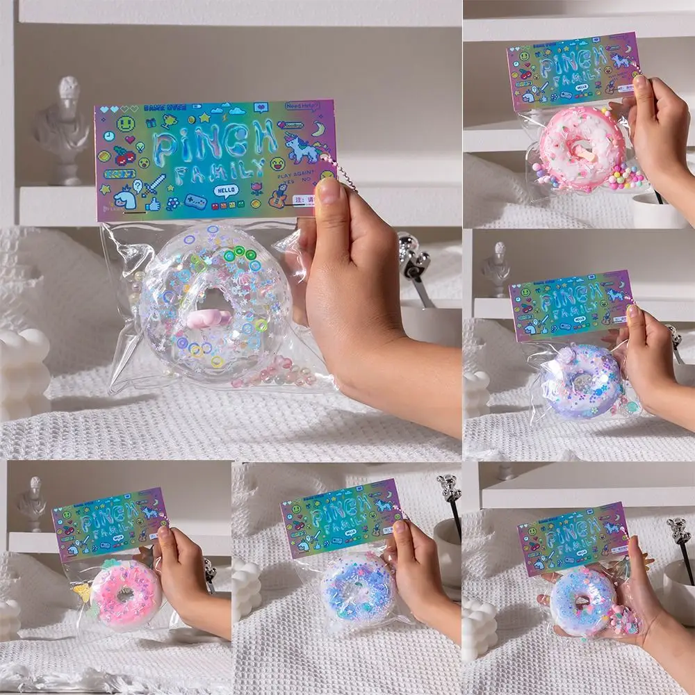 Creativity Giant Squeeze Donut Toys Soft Squeeze Toy Decompressing Pinching Donut Abreact Sticky Relief Relax Toys