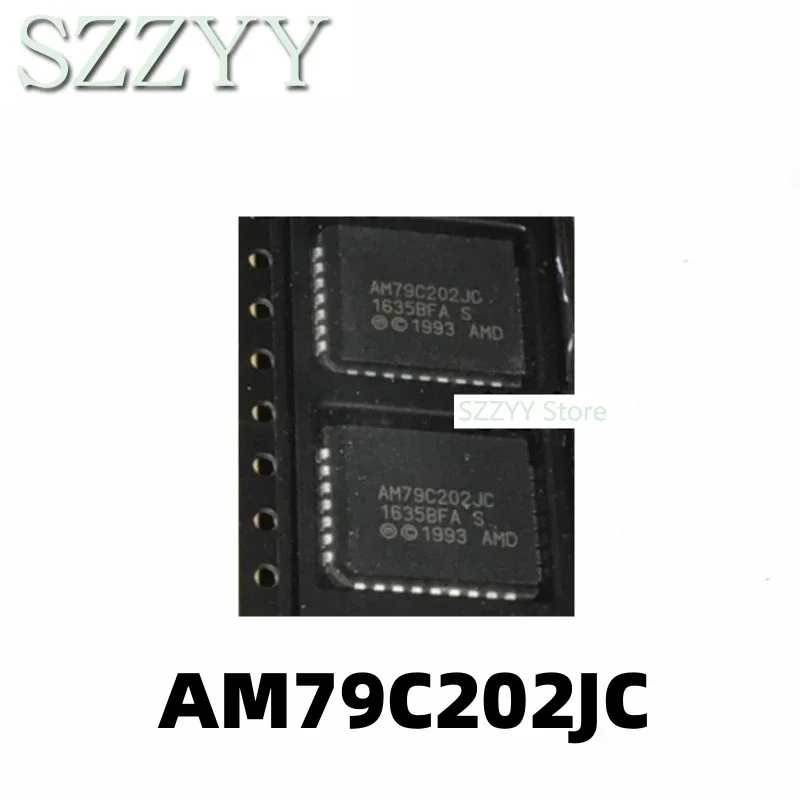 5pcs-am79c202-am79c202jc-plcc-32