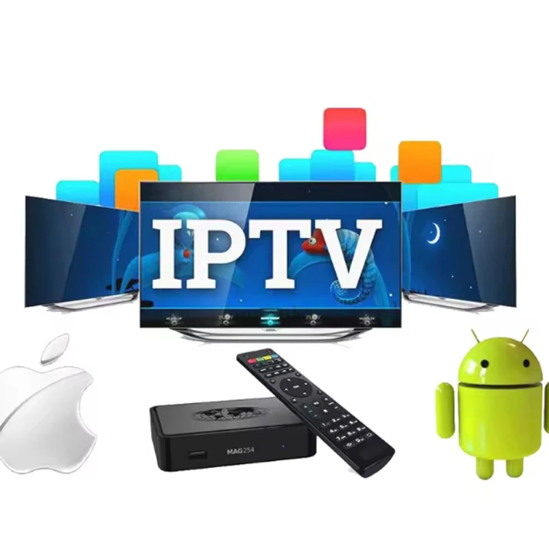8K IPTV-Code 12 Monate Aktiv 100K+ Live-Kanäle Filme und Serien Ultra HD Android TV Box mit M3U-Liste Smarters Player