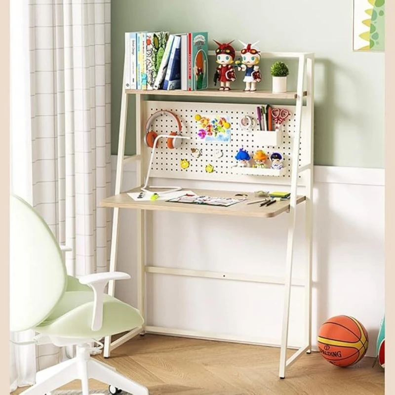 

Simple tables and chairs Foldable table Home bedroom Study table Computer Bookshelf desk