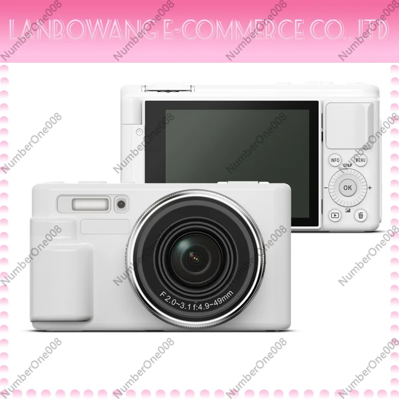 

72MP HD Flip Screen Digital Camera, 5K Student Beauty WiFi Selfie Camera, Anti-Shake Photography Equipment