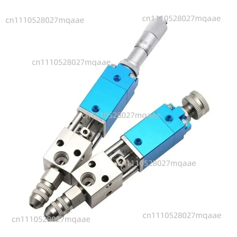 QLH-21A Pneumatic Precision Thimble Dispensing Valve UV Glue Dispenser Valve 0.01ml Anti Drip High Viscosity Silicone Valve