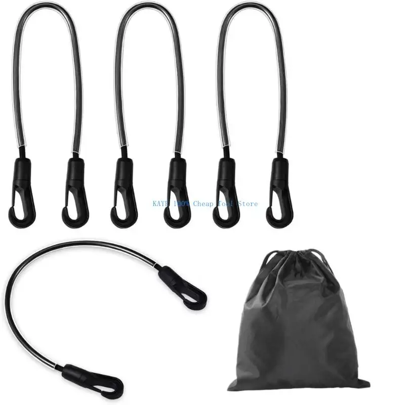 

G6KA 4pcs Adjustable Leg Straps for Horse Blanket Secure Design Replacement