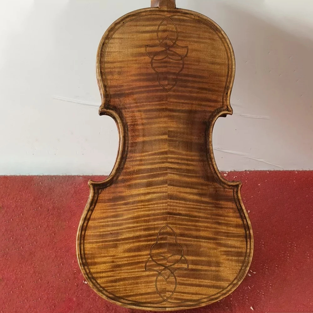 Strong tone Maugnini model Handmade Violin 4/4 szie Italian Antique varnish Maple Violin professional Musical Instruments