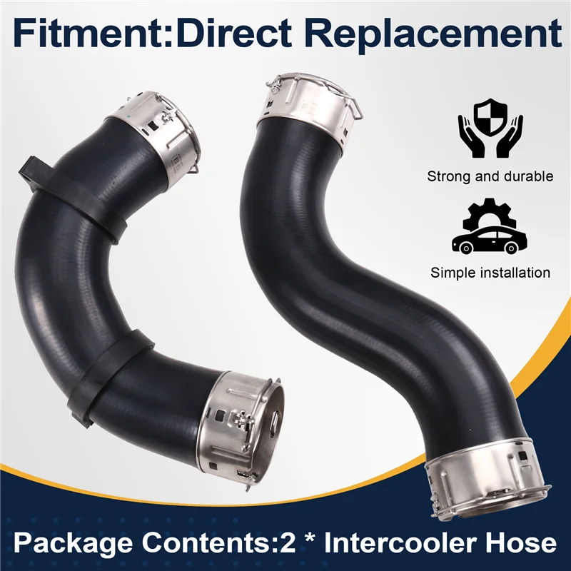 A99F-Intercooler Hose For Toyota Fortuner Innova Pickup Hilux 1GD 2GD 2015-2022 Inter Cooler Pipe 17341-0E021 17302-0E021
