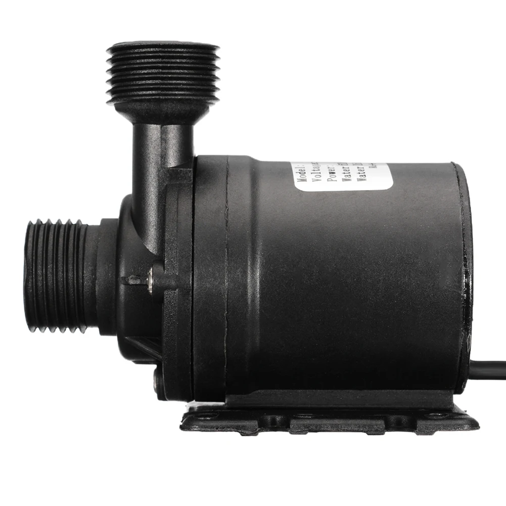 DC 12V/24V Submersible Water Pump Waterproof Underwater Pump 800L/h Brushless Motor for Cooling System Fountains Heater