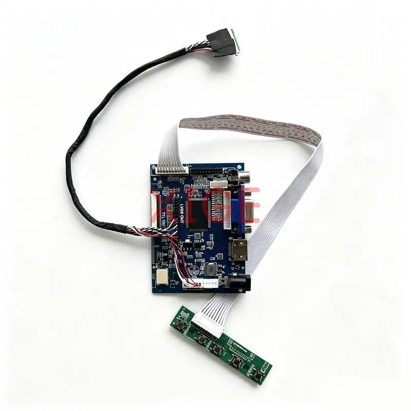 Drive Board Fit LTN140AT02 LTN140AT01 LTN140AT07 LTN140AT08 40-Pin LVDS 1366*768 Laptop Display Screen 1366x768 HDMI+VGA+AV Kit