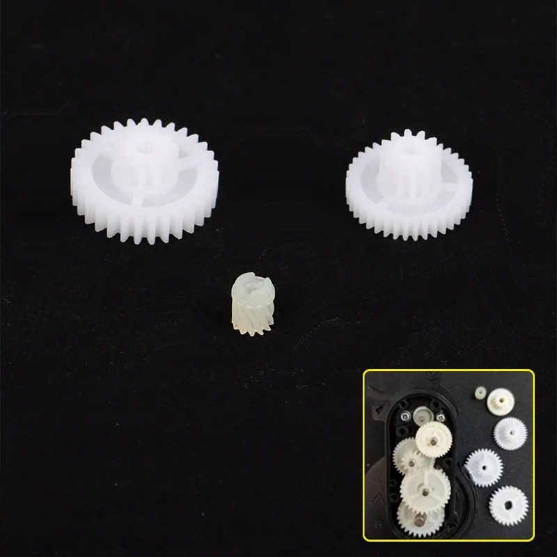 

3PCS Replacement Gear Parts for Robotic Sweeping Robot Drive Box Side Brush Rotor Enhance Cleaning Performance